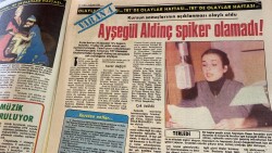 Tele Magazin Dergisi 26 Ocak - 1 Şubat 1981 Sayı 9 - Ayşegül Aldinç , Spiker Olamadı ! NDR77841 - 2