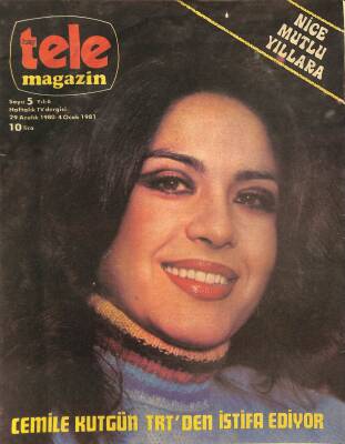 Tele Magazin Dergisi 29 Aralık 1980 - 4 Ocak 1981 - Kemal Sunalın Unutamadığı Film * HABABAM SINIFI NDR77806 - 1
