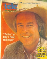 Tele Magazin Dergisi 7-13 Eylül 1981 Sayı 41 - Sevim Tunanın Şarkı Söylerken Başı Derde Girdi NDR77814 - Gökçekoleksiyon