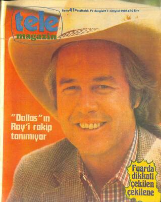 Tele Magazin Dergisi 7-13 Eylül 1981 Sayı 41 - Sevim Tunanın Şarkı Söylerken Başı Derde Girdi NDR77814 - 1