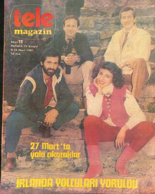 Tele Magazin Dergisi 9-15 Mart 1981 Sayı 15 - Sue Ellen Salı Günlerini Kendine Ayırdı NDR77818 - 1