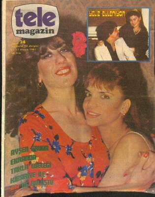 Tele Magazin Dergisi Sayı 24 11-17 Mayıs 1981 - Yeşil Giresunlu Ve Nilüfer Kavgası, Mine Koldaş NDR72547 - 1
