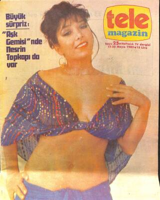 Tele Magazin Dergisi Sayı 25 17-23 Mayıs 1982 - Barış Manço Kalp Spazmı Geçirdi, Neco, Ferdi Özbeğen NDR72560 - 1