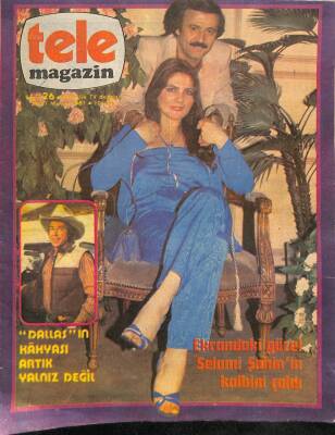 Tele Magazin Dergisi Sayı 26 25-31 Mayıs 1981 - Barış Manço, Selami Şahin, Adile Naşit NDR72576 - 1