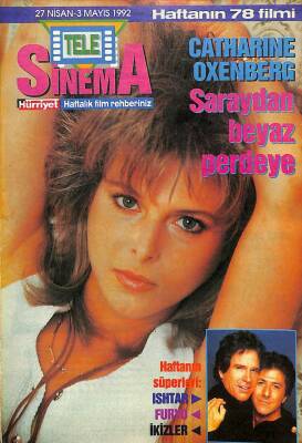 Tele Sinema 27 Nisan-3 Mayıs 1992 - Cathareine Oxenberg, Flash Gordon, Prens Charlesın İlk Gözdesi, Warren Beatty NDR76053 - 1