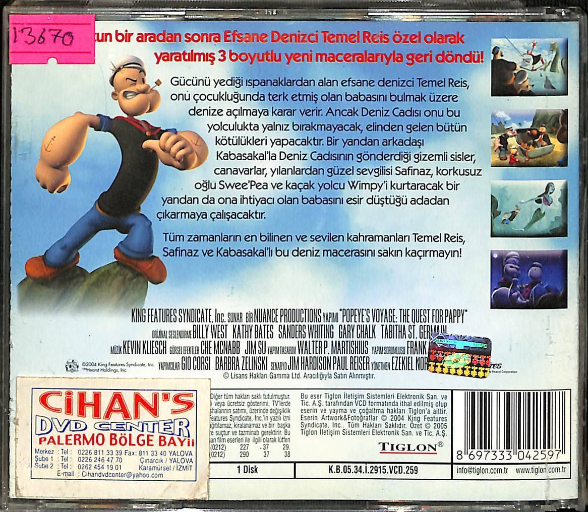 Temel Reis Kayıp Babasını Arıyor VCD Film VCD15046 - 2
