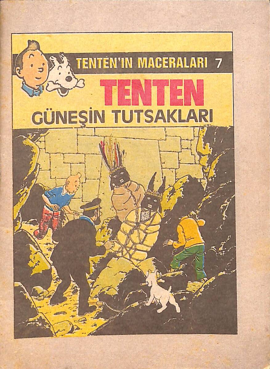 Tenten'in Maceraları 7 - Güneşin Tutsakları NDR96281 - 1