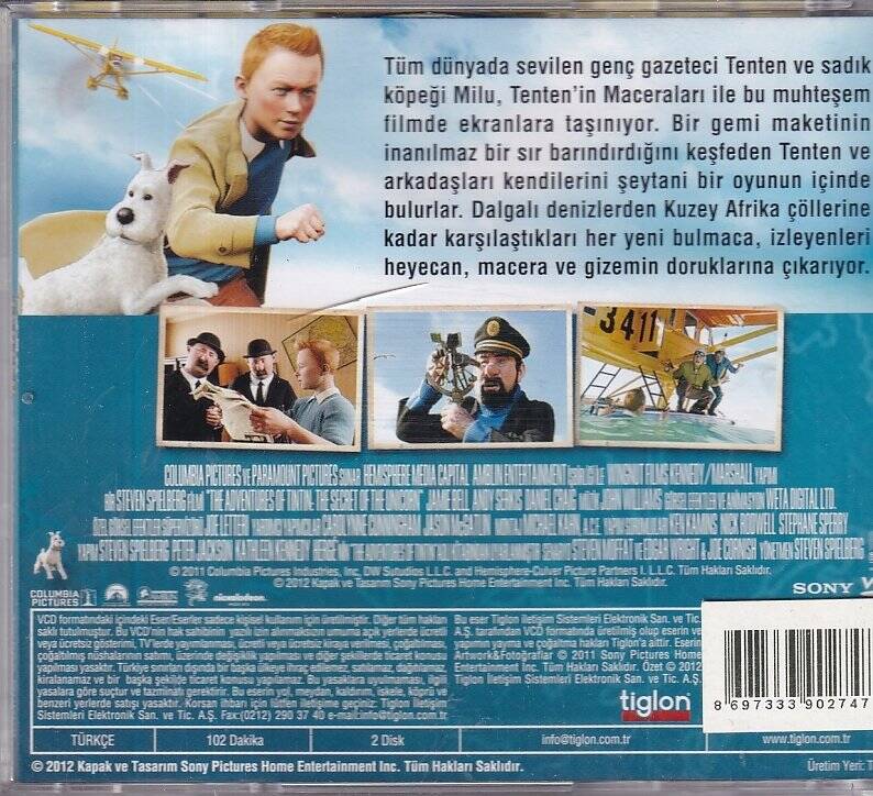 Tenten`in Maceraları VCD Film VCD9175 - 2