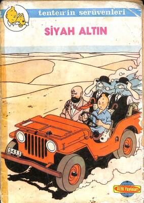 TENTENİN SERÜVENLERİ - SİYAH ALTIN KTP1274 - 1