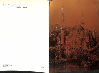 Teo Kollektif Şirketi - İstanbul Dolmabahçe Yılbaşı Yeni Yıl Açılır Kapak Kartpostal KRT19553 - 1