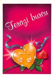 Terazi Burcu Kartpostal KRT15637 - Gökçekoleksiyon