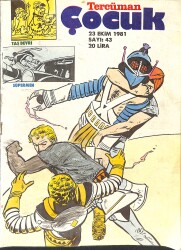 Tercüman Çocuk 1981 Sayı: 43 23 Ekim 1981 NDR88095 - Gökçekoleksiyon