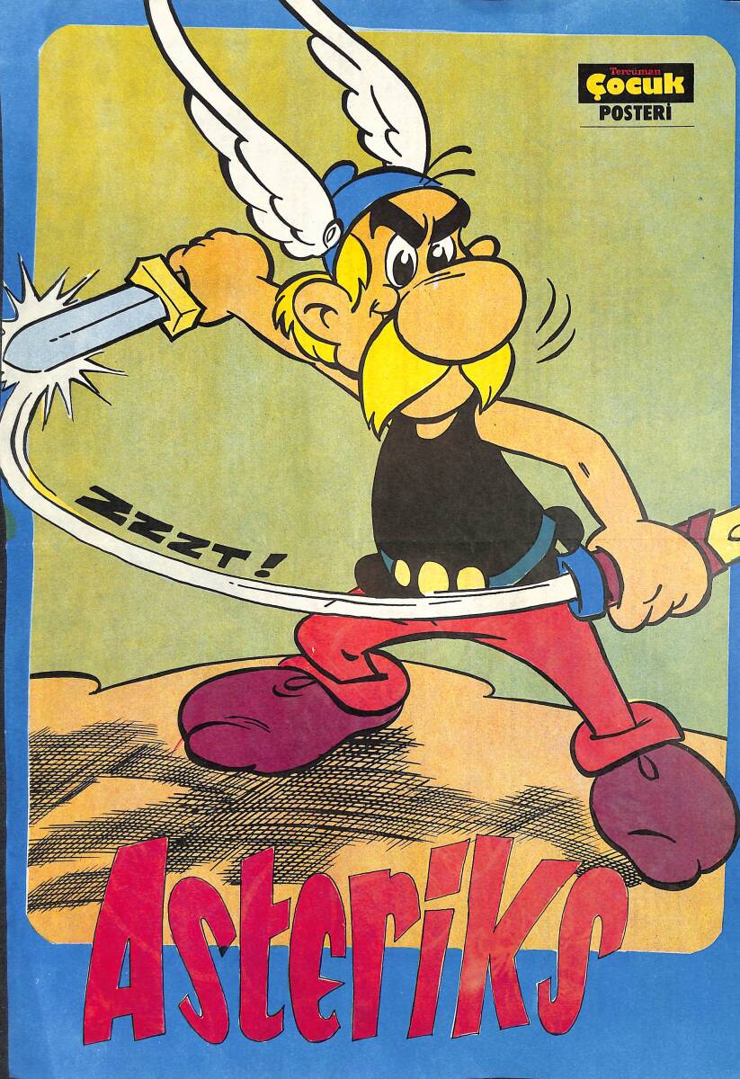 Tercüman Çocuk Asteriks Posteri KRT23963 - 1