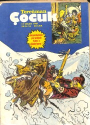 Tercüman Çocuk Dergisi 17 Nisan 1981 Sayı: 16 - Zıpır - Asteriks - Korkusuz Badi'nin Maceraları - Lale Belkıs - Kartal Adamlar NDR96627 - Gökçekoleksiyon