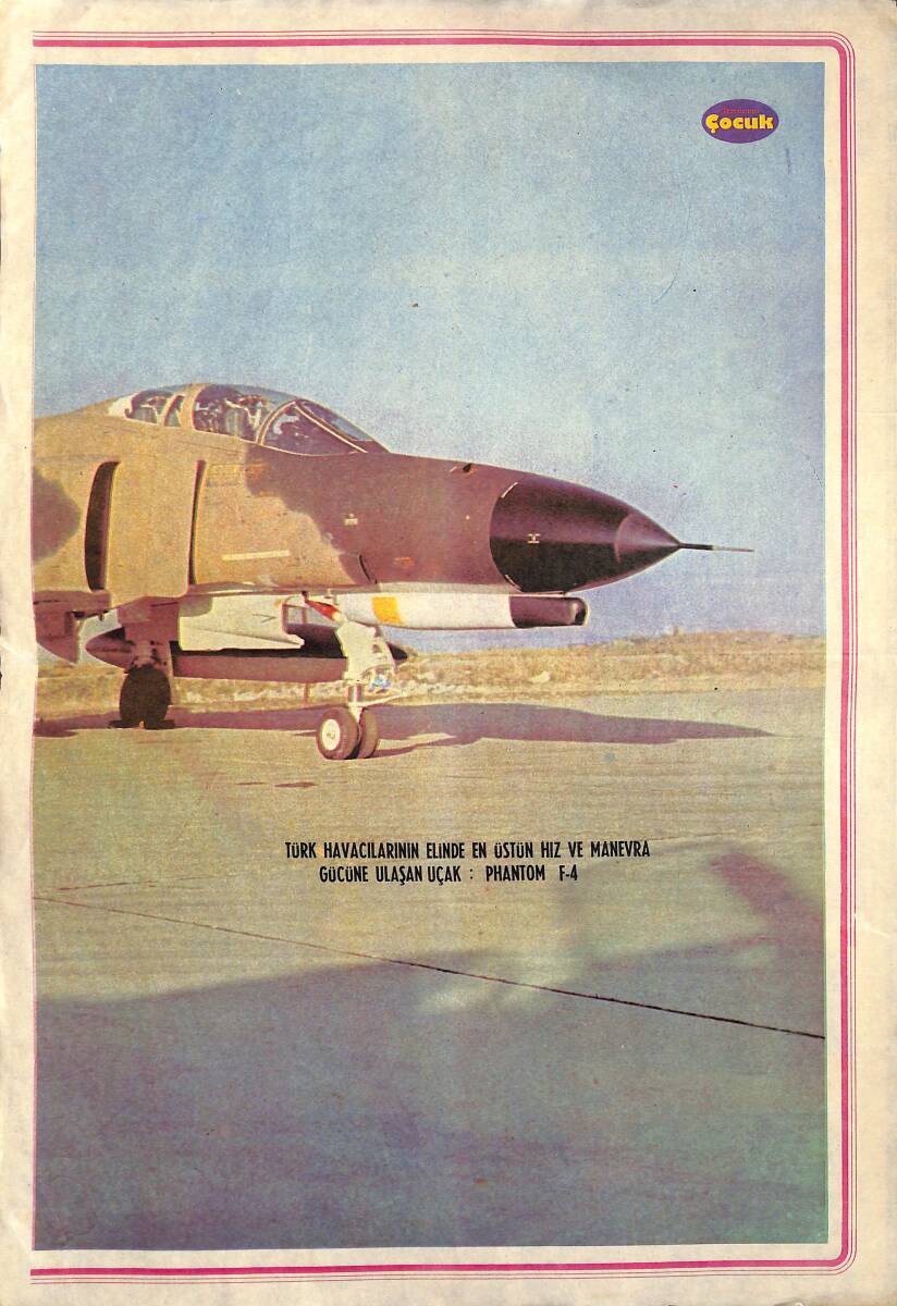 Tercüman Çocuk Phantom F-4 Posteri KRT23951 - 1