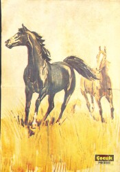 Tercüman Çocuk Sevimli Atlar Temalı Posteri KRT23961 - Gökçekoleksiyon