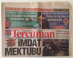Tercüman Gazetesi 1 Ağustos 2003 - Açlık Sınırındaki 4 Milyon İşçi Emeklisi Erdoğana Mektup Yazdı Memurla Aramızdaki Uçurumu Kapatın GZ11589 - 1