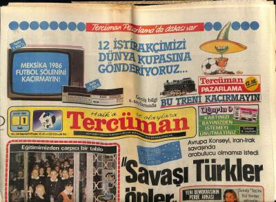 Tercüman Gazetesi 1 Ekim 1985 - Doğum Günü Hediyesi GZ53913 - 1
