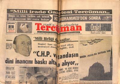 Tercüman Gazetesi 1 Haziran 1966 - Amerikan Pazarlarındaki Turşu Ve Hoşaflara Elkondu - Bölükbaşı Konuşmaktan Hastalandı GZ118930 - 1