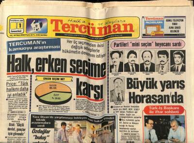 Tercüman Gazetesi 1 Haziran 1985 - Doğum Günü Hediyesi GZ54529 - 1