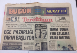 Tercüman Gazetesi 1 Kasım 1976 - TBMM Bugün Yeni Çalışma Yılına Giriyor - GZ15265 - 2