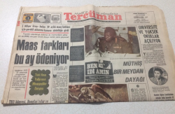 Tercüman Gazetesi 1 Mart 1976 - Müthiş Bir Meydan Dayağı - GZ15355 - 2