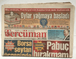 Tercüman Gazetesi 1 Mart 2007 - İran Tetikledi Çin Vurdu GZ5853 - 2
