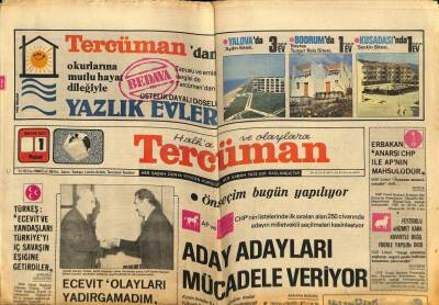 Tercüman Gazetesi 1 Mayıs 1977 - Kraliçe Seçilen Zeynep Özel , Alkışları İşitmedi , Kendini Kutlayanlara Bir Şey Söylemedi GZ67988 - 2