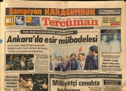 Tercüman Gazetesi 1 Mayıs 1983 - Ankarada Esir Mübadelesi GZ69935 - 2