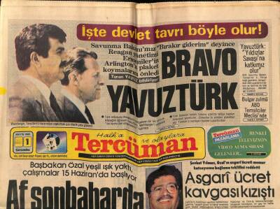 Tercüman Gazetesi 1 Mayıs 1985 - Doğum Günü Hediyesi GZ54526 - 1