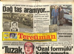 Tercüman Gazetesi 1 Mayıs 1987 - Aktaş Dosyası Açılıyor GZ65251 - 1