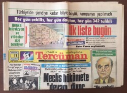 Tercüman Gazetesi 1 Nisan 1985 - ÖzalYakında Petrole de Sahip Olacağız GZ10353 - 1