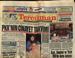 Tercüman Gazetesi 1 Nisan 1986 - Özal , Demirel Ve Yazar TOBda Karşı Karşıya GZ70671 - 2