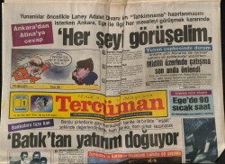 Tercüman Gazetesi 1 Nisan 1987 - Yusuf Özalın 3 Yıllık Harcırahı 40 Milyon GZ70363 - 2
