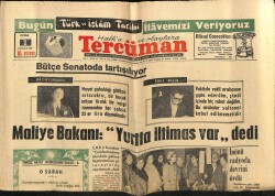 Tercüman Gazetesi 1 Şubat 1963 - Akça İnönü , Meclisi Şahsi Hesabına Alet Ediyor ,dedi GZ67556 - 1