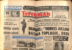 Tercüman Gazetesi 1 Şubat 1967 - Londra Asfaltındaki Benzin İstasyonu Kurşun Yağmuru İle Soyuldu , 1 Ölü Var GZ65833 - 1