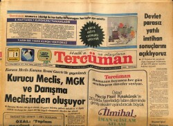 Tercüman Gazetesi 1 Temmuz 1981 - Pierre Cardin Dün Gece Hilton Otelinde Son Defilesini Düzenledi GZ65943 - 2