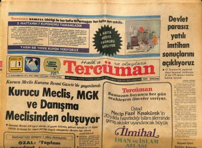Tercüman Gazetesi 1 Temmuz 1981 - Pierre Cardin Dün Gece Hilton Otelinde Son Defilesini Düzenledi GZ65943 - 2