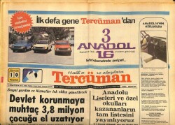 Tercüman Gazetesi 10 Ağustos 1981 - Evren Devlet Adamlarına Düşen Görev Halkları Birbirine Düşman Etmemektir GZ67476 - 2