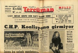 Tercüman Gazetesi 10 Aralık 1963 - Filiz Akın , Dün Türker İnanoğlu İle Nişanlandığımıza Dair Çıkan Haberler Tamamen Uydurma Dedi GZ67673 - 1