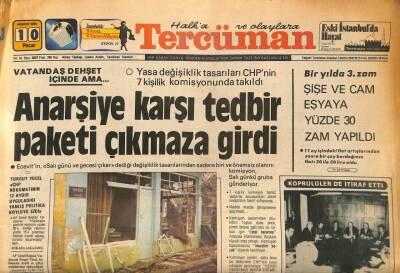 Tercüman Gazetesi 10 Aralık 1978 - Paramız 40 Yılda 40tan Fazla Kırpıldı GZ86597 - 1