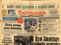 Tercüman Gazetesi 10 Haziran 1984 - İsrail Devrede Körfez Savaşında Müdahale Edebiliriz GZ65687 - 1