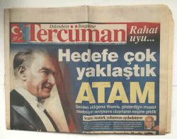 Tercüman Gazetesi 10 Kasım 2004 - Hasretle Anıyoruz GZ5825 - 2