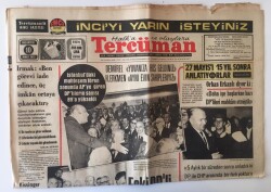 Tercüman Gazetesi 10 Mart 1975 - Eski DPli 50 Parlamenter Daha APde GZ11197 - 2