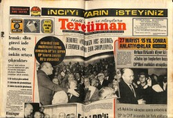 Tercüman Gazetesi 10 Mart 1975 - Türk - İşin Siyasi Parti Kurması İstendi GZ67507 - 1