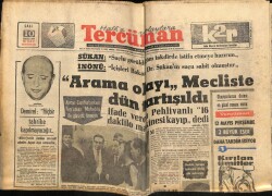 Tercüman Gazetesi 10 Mayıs 1966 - Genel Sekreter Kongrede Kalb Krizi Geçirdi GZ68670 - 1