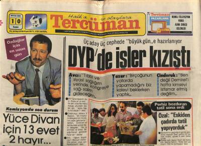 Tercüman Gazetesi 10 Mayıs 1985 - Madenler Yerli Yabancı Özel Sektöre Açılacak GZ65890 - 1