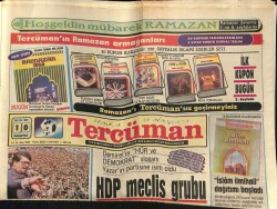 Tercüman Gazetesi 10 Mayıs 1986 - Demirel Başımız Buluta Değecek Kadar Diktir GZ70659 - 1