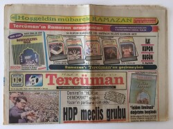 Tercüman Gazetesi 10 Mayıs 1986 - Erol Güngör Türk Milliyetçiliğinin İdeal Bir Terkibi İdi GZ10861 - 1