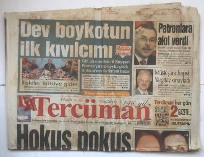 Tercüman Gazetesi 10 Mayıs 2006 - 8 Yılda Doğdu 8 Saniyede Öldü GZ7401 - 1